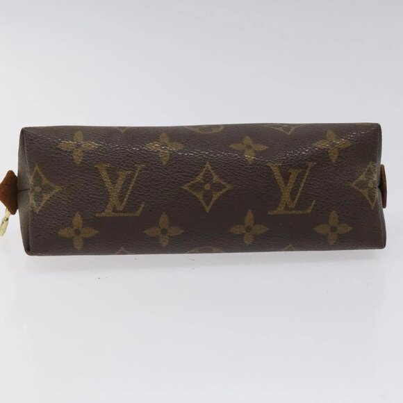 LOUIS VUITTON Monogram Pochette Cosmetic PM Cosmetic Pouch M47515 LV Auth BD630 - Picture 6 of 16